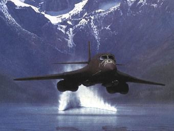B-1B Lancer.    defenseindustrydaily.com